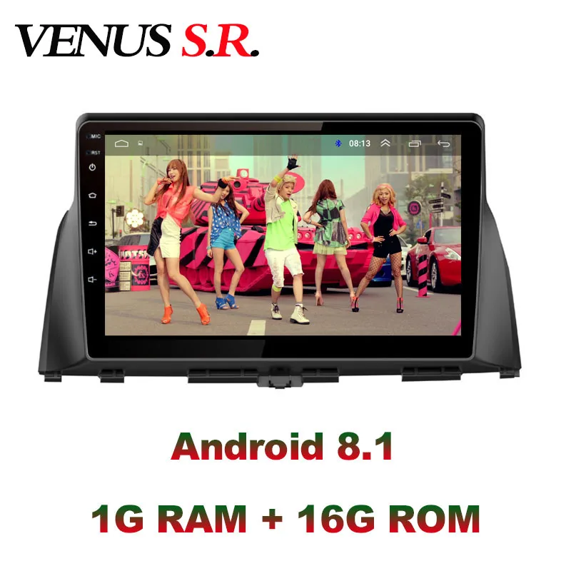 Автомобильный dvd-плеер VenusSR Android 8 1 2.5D для KIA optima K5 радио 2016-2019 мультимедийное