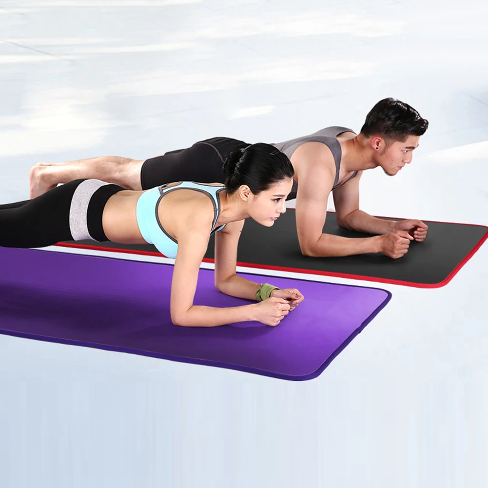 Non slip начинающих спортивные ковровые подушечки Для женщин 6 мм коврики для йоги