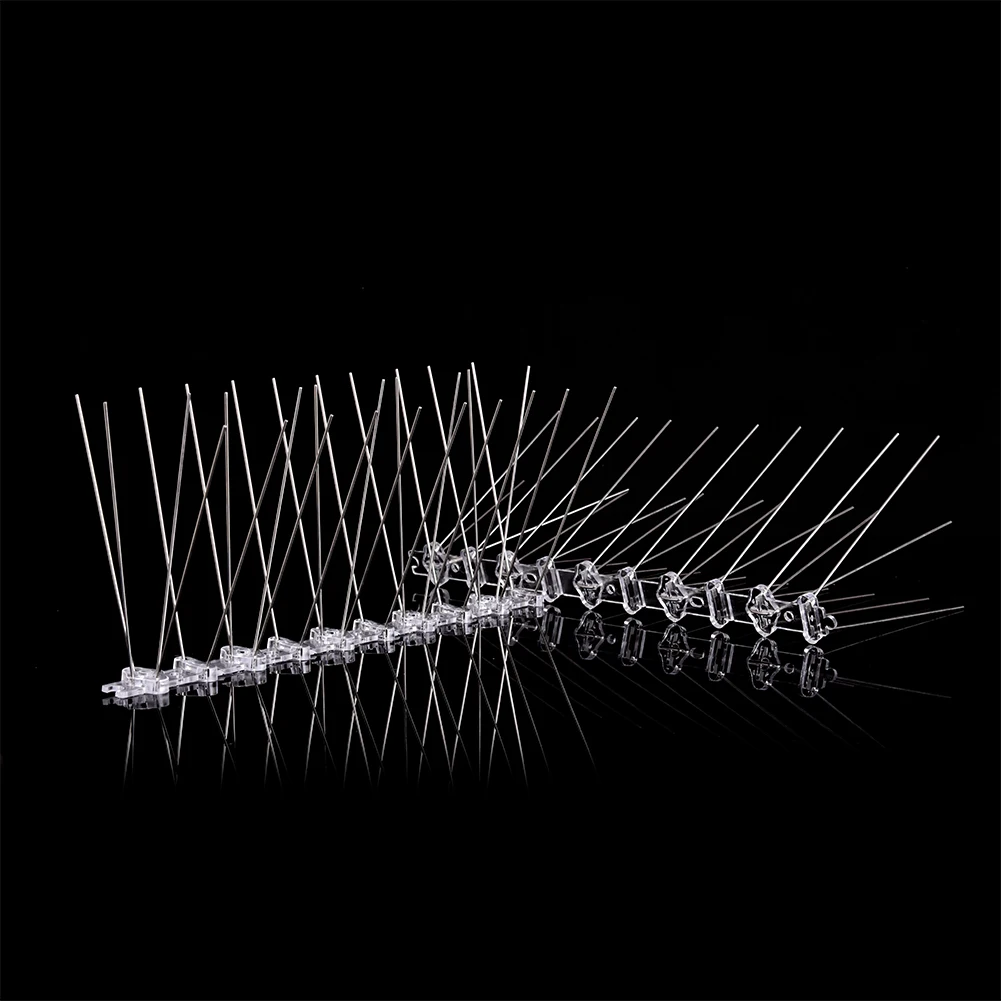 Поликарбонатные шипы для борьбы с голубями из нержавеющей стали | Дом и сад