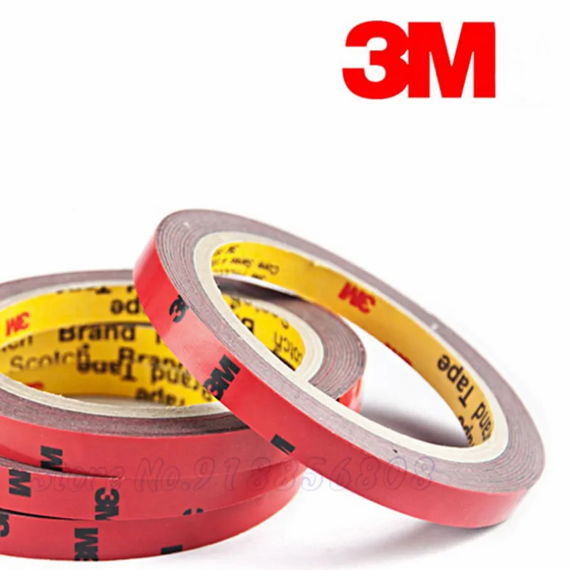 

3M Super Strong Acrylic Foam Tape Double sided Tape High Viscosity Anti Temperature For Car DIY Crafts Home Office Decoration