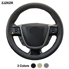 Чехол на руль автомобиля, из искусственной кожи, для Faw Besturn x80, 2013, 2014, 2015, 2016, 2017, 2018, черный, бежевый, серый, Ручное шитье