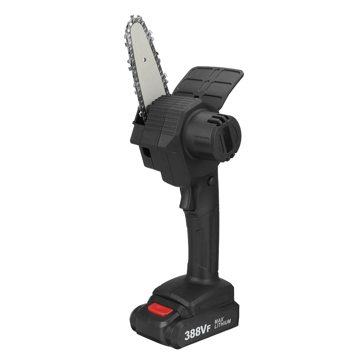 

NEW 388VF 4 Inch Electric Chain Saw with Battery Woodworking Pruning One-handed Garden Tool Rechargeable EU/US Plug Chainsaw