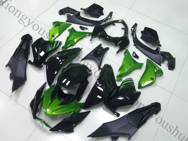 Новогодний Мотоцикл Обтекатели для kawasaki z800 2013 Обтекатель Набор инъекций хорошее качество Крышка Сиденья Оранжевый Черный - Цвет: Армейский зеленый
