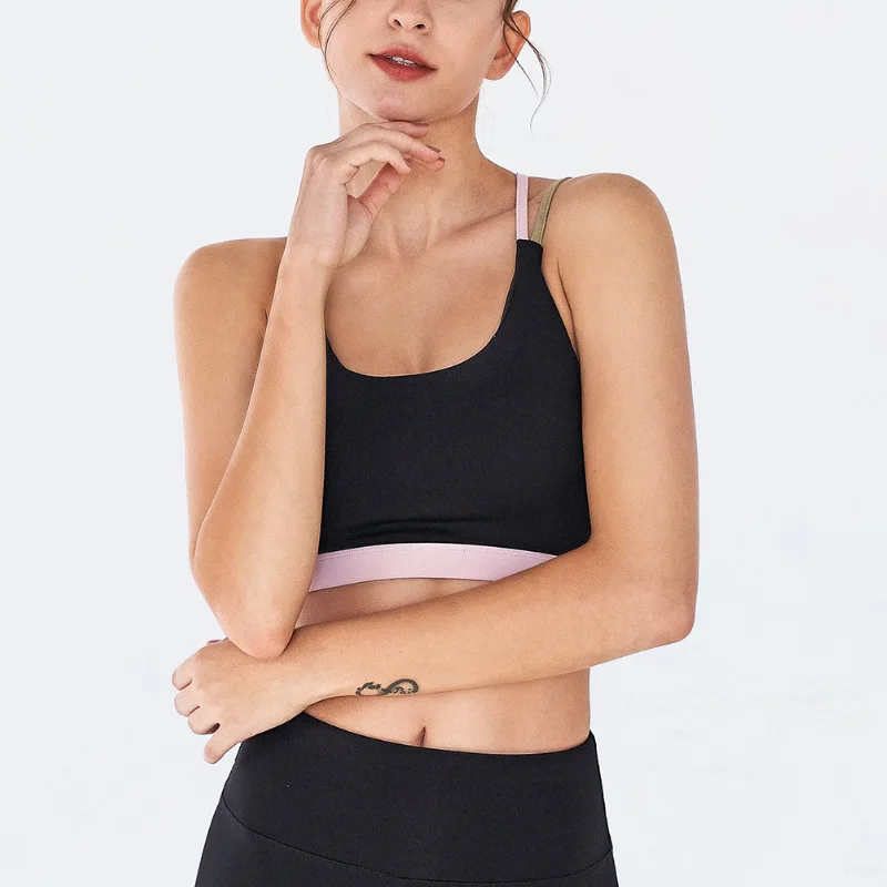 Светильник с поддержкой свободного дзен йога бюстгальтер открытой спиной