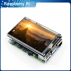 ITINIT R30 Raspberry Pi 4 Модель B 3,5 дюймов сенсорный экран Экран 480x320 ЖК-дисплей с ABS чехол Raspberry pi 3B3B +4B Экран Наборы