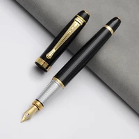 baoer fountain pen luxury black ink pen dolma kalem caneta tinteiro pena plumas estilogr%c3%a1ficas encre de chine pour calligraphie
