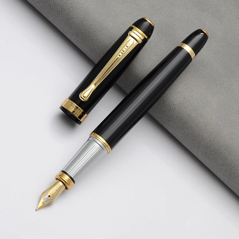 Авторучка Baoer Роскошная ручка с черными чернилами BAOER Перьевая Luxury Black Ink Pen Долма