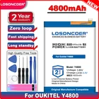 LOSONCOER хорошее качество батарея Y4800 4800mAh батарея для аккумуляторов Oukitel Y4800