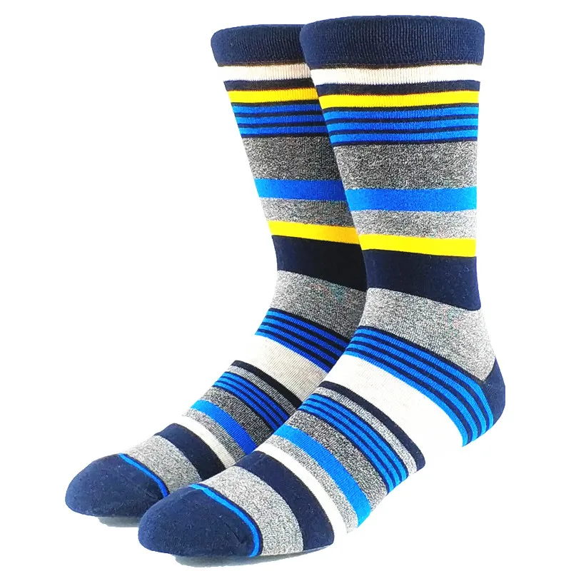 Комплект мужских цветных полосатых носков 2 пары|socks usa|usa sockssocks sock |