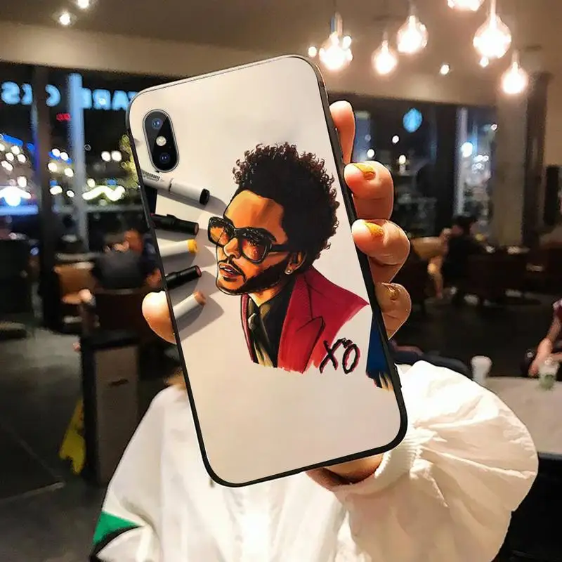 

ciciber The Weeknd XO Canadian singer Phone Case for iPhone 11 12 pro XS MAX 8 7 6 6S Plus X 5S SE 2020 XR