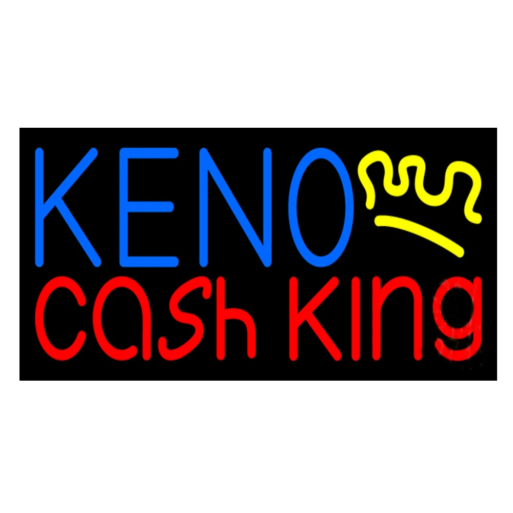 KENO CASH KING изготовленный на заказ ручная работа Настоящая стеклянная трубка фирма