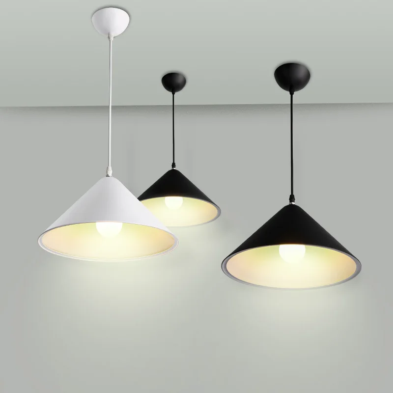 Подвесные светильники с динамиком в скандинавском стиле современные комнатные