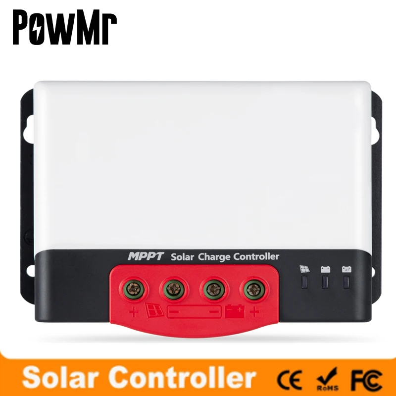 

SRNE MPPT 30A Solar Charge Controller 12V24V Auto For Lithium Batteries Solar PV Regulator Charger With BT-2 RM-6 LCD New