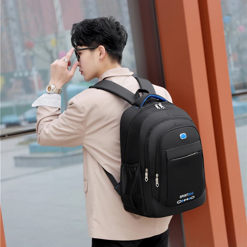 

AOTTLA Men's Backpack Oxford Cloth Waterproof Laptop Backpack Casual Fashion College Style High Quality Bag Male Shoulder Bags
