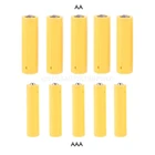 5Pcs AA AAA Размеры муляж Батарея настройки оболочки заполнитель цилиндров проводник