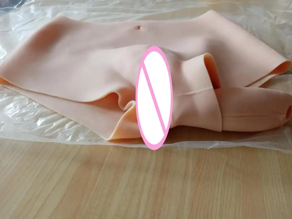 Реалистичные силиконовые вагинальные трусики увеличитель бедер 70 см