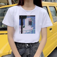 casual women t shirt kawaii 90s girls tee t shirt graphic print summer short sleeve streetwear korean fashion female clothing