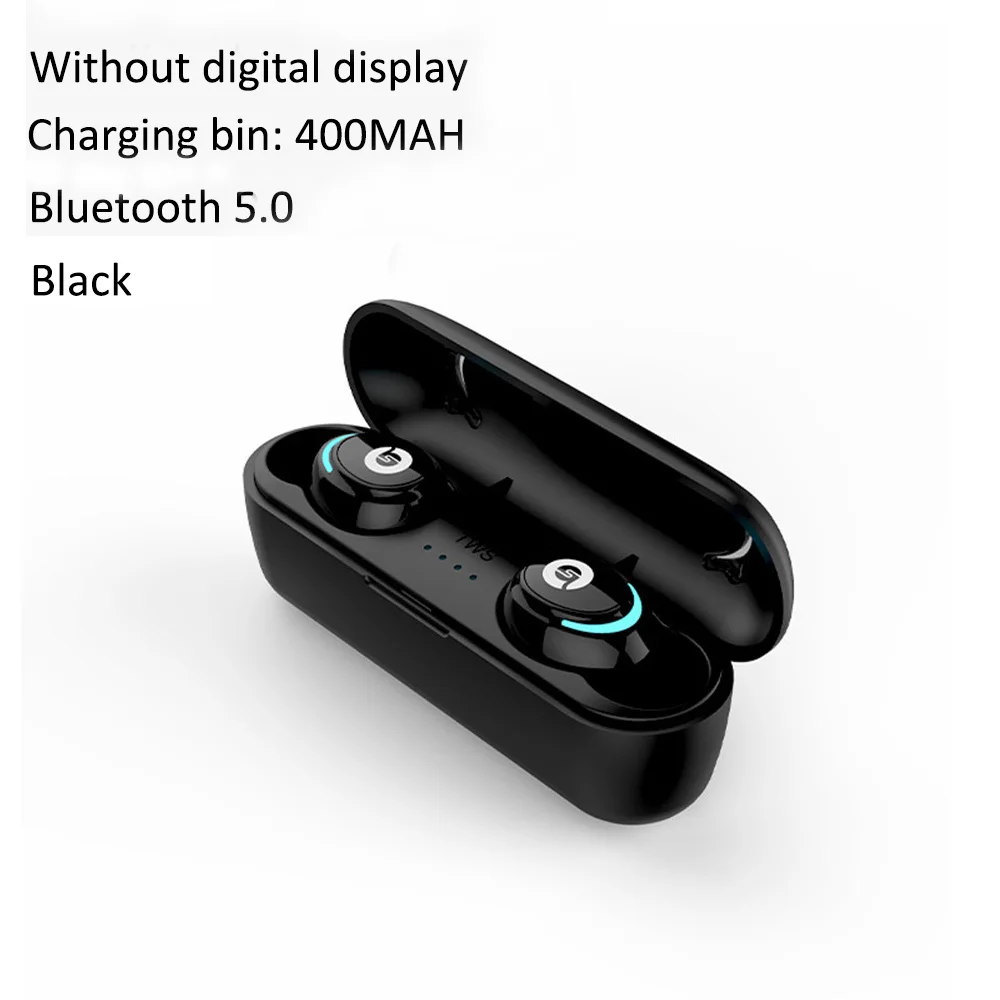 no digital display TWS Bluetooth 5,0 наушники с цифровым дисплеем Bluetooth Беспроводная стереогарнитура 3300MA зарядная коробка водонепроницаемый для galaxy buds - Цвет: no digital display