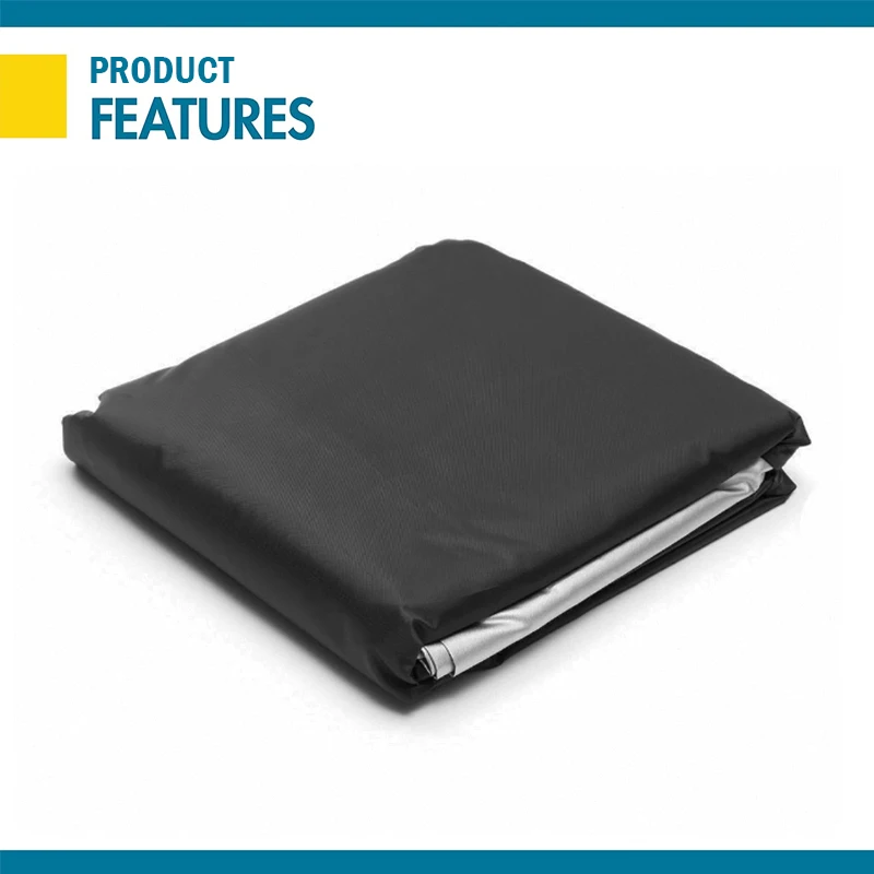 Черный Уличный водонепроницаемый садовый резервуар для воды 1000 литров IBC