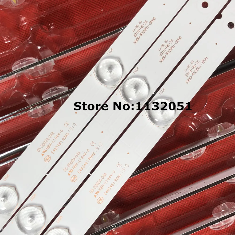 Новый 15 шт. * 7 светодиодный 607 мм подсветка полосы 5800-W32001-3P00 05-20024A-04A для LC320DXJ-SFA2