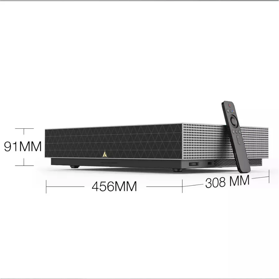 Лазерный проектор Xiaomi Fengmi 4K Cinema Pro 2400 ANSI люменов FengOS для ТВ большой экран 150 дюйма