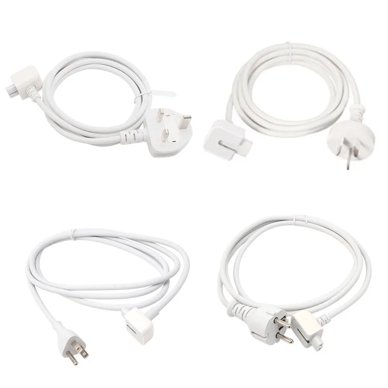 

EU US UK AU Plug 1.8m Extension Cord Cable For Apple Macbook Ipad 12W 20W 30W 45W 60W 61W 65W 85W 87W MagSafe Adapter Charger