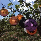 Светодиодный светильник 20 см, тыква, паук, Череп, подвесной светильник, украшение для Хэллоуина, подарок, портативный бумажный светильник, подвесной шар, товары для вечерние