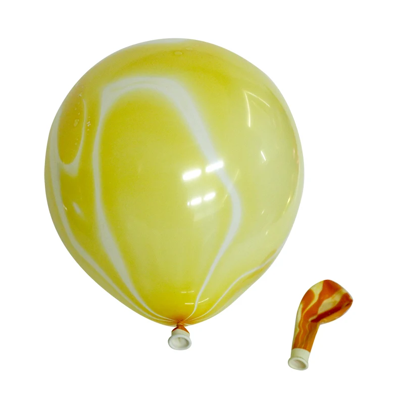 agate yellow 10/20/30 шт золотистый и черный латексные шарики Свадебные украшения металлический баллон из гелий День рождения украшения для взрослых детские игрушки - Цвет: agate yellow
