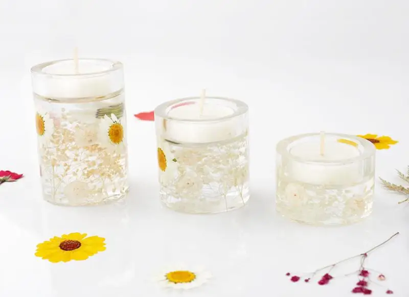 Подсвечник &quotсделай сам&quot эпоксидная смола форма Кристалл силиконовая для