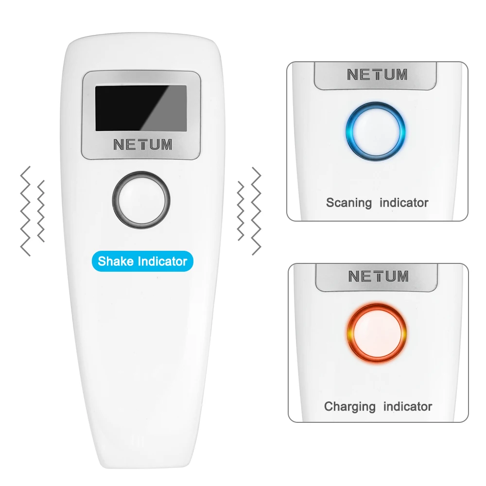 NETUM Z3S Карманный Bluetooth CCD сканер штрих-кодов и Z2S 2D считыватель штрих-кодов QR PDF417 код DataMatrix для Android ios iphone ipad