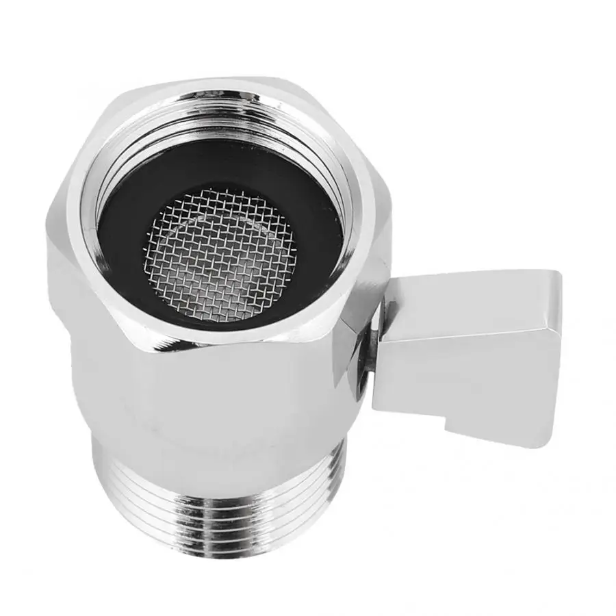 G1/2 Inch Copper Shower Head Water Flow Control Shut Off Stop Valve Saving For Handheld Bidet Sprayer | Обустройство дома