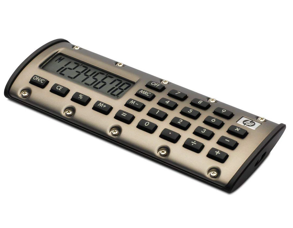 Мини калькулятор Hp Quick Calc милый портативный с маленьким симпатичным