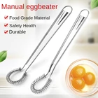 1 шт. 20 см волшебный ручной пружинный венчик из нержавеющей стали, мини кухонный миксер для яиц и соусов