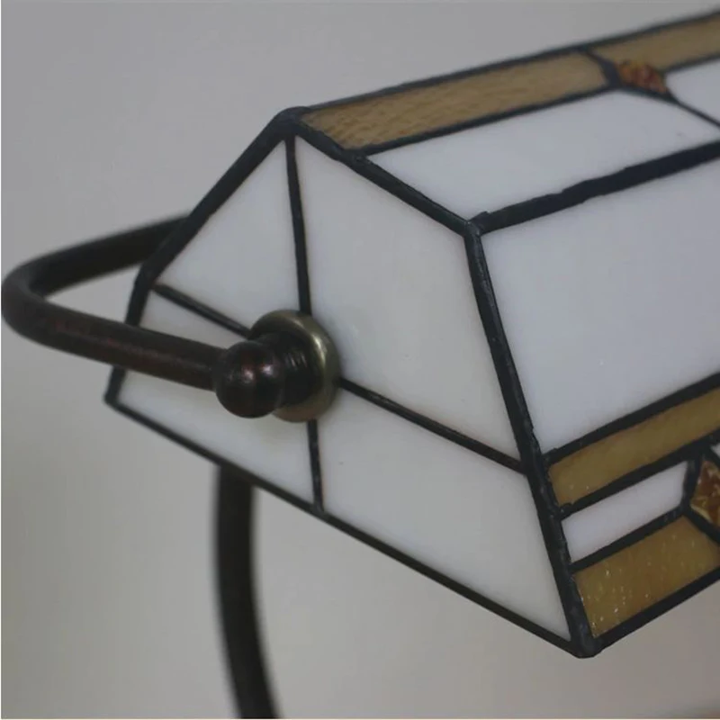 WOERFU новая настольная лампа Тиффани Американский ретро-светильник для спальни