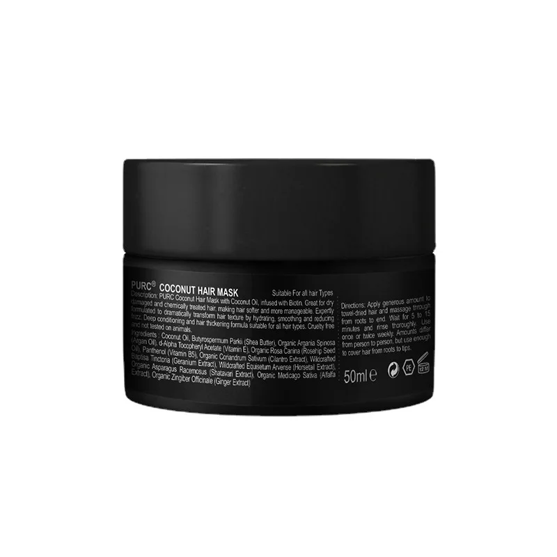 Маска для волос с кокосовым маслом 50 мл