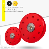 for ducati panigale v4 v4s streetfighter v4 v4s motorcycle cnc frame hole cap decorative cover plug bolts screws