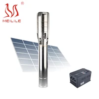 dc solar powered water pump price 5hp solar submersible pump for agriculture pond well