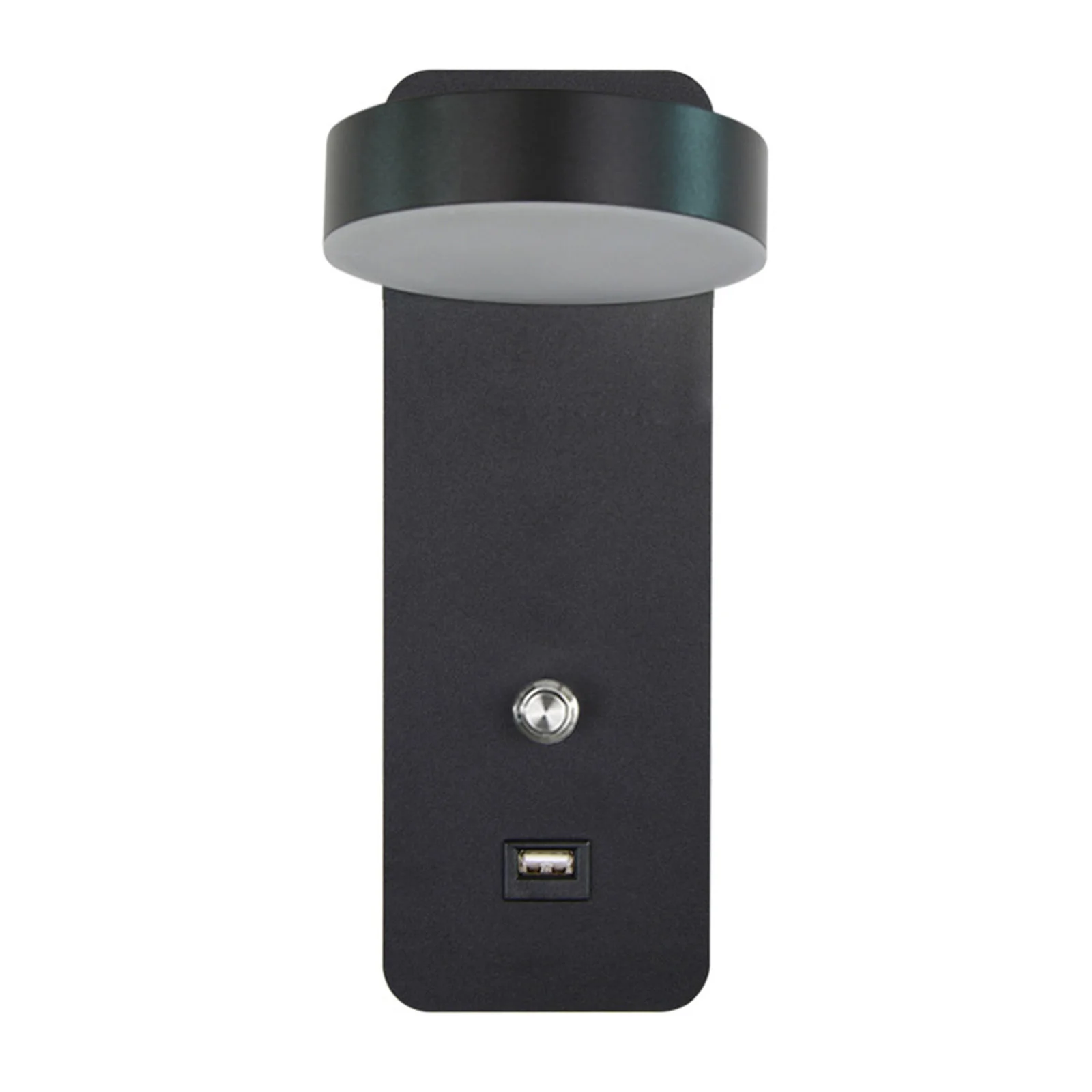 

3 Color Wall Lights LED Wall Lamp Bedroom Bedside Lamp Rotary USB Wall Light Modern Minimalist Wall Decoration In Stock