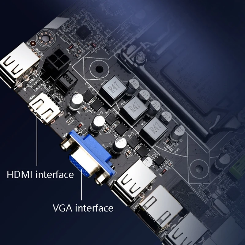 Jingsha H61B компьютерная материнская плата 1155-Pin с I3/I5/I7Cpu настольная поддержка Ddr3