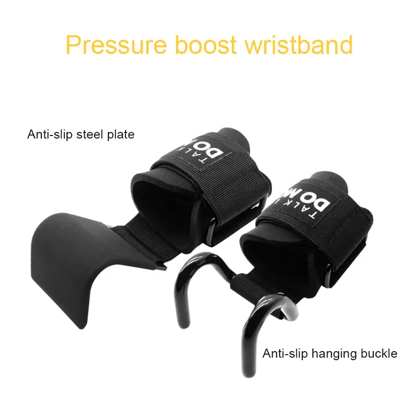

Hot Sale Ultimate Wrist Support Straps Weight Lifting Hooks for Hanging for Pull Ups Wrist Straps with Hooks for Gym N66
