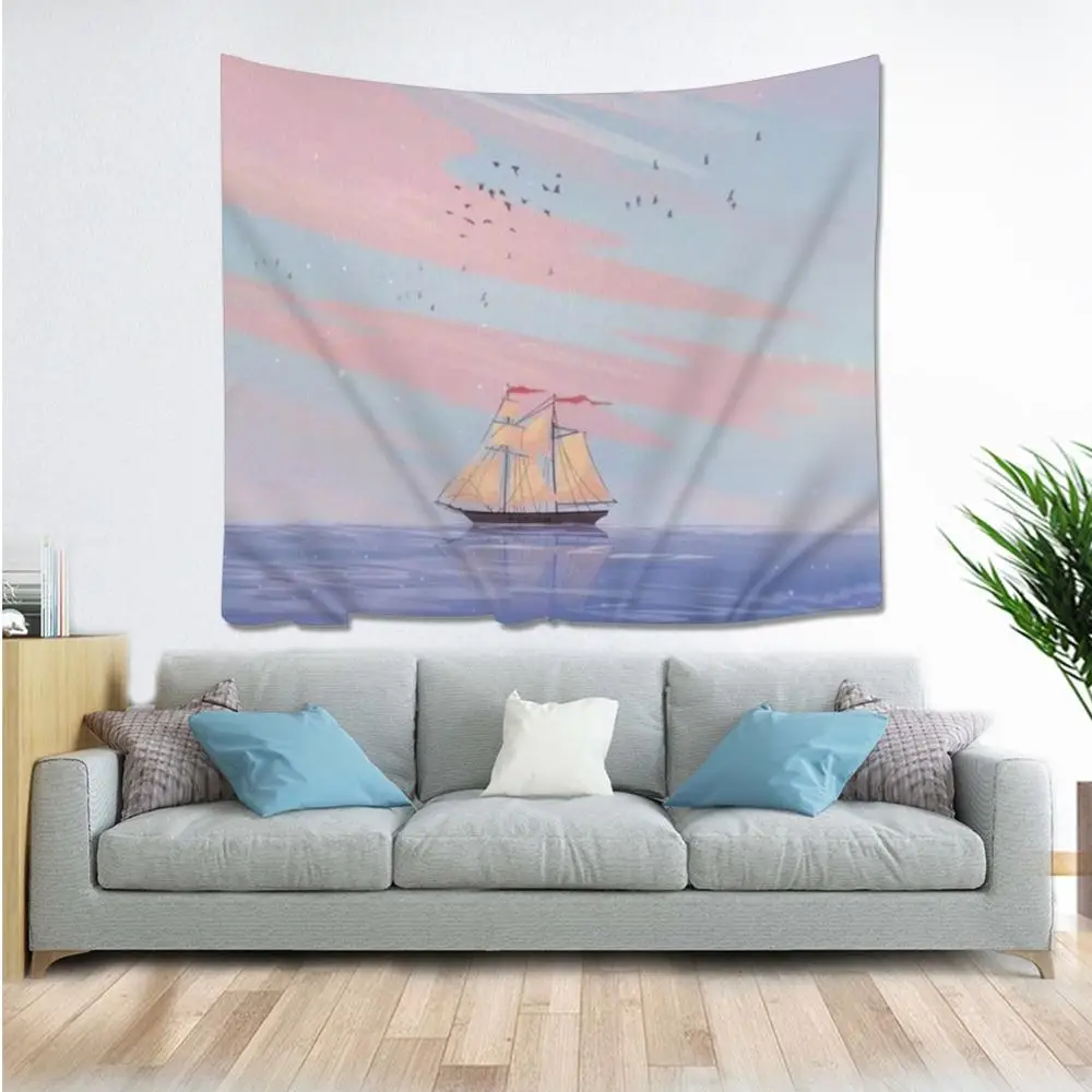 Готический готический пляжный коврик покрывало с растениями Геометрические