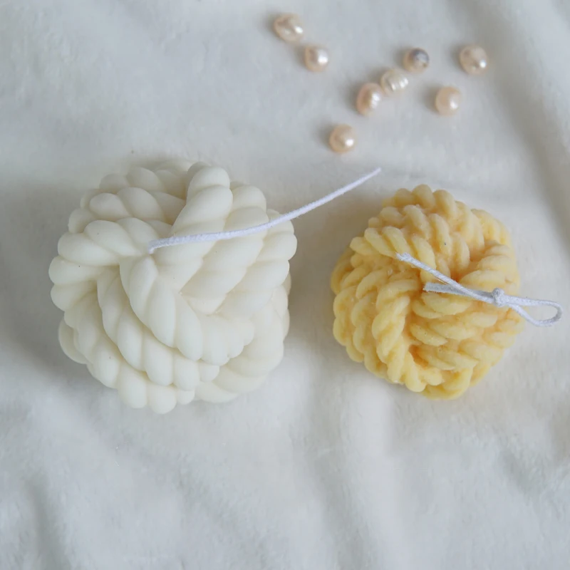 2 размера силиконовая форма в виде шариков и свечей | Дом сад