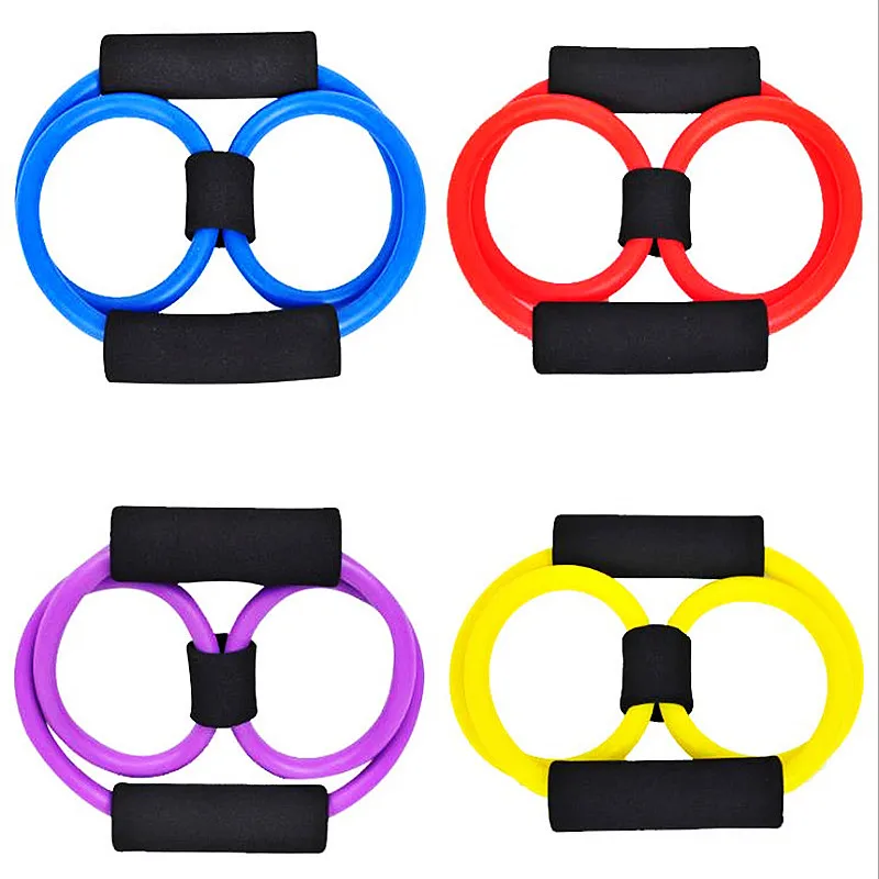 Йога восемь Натяжной ремень движение Фитнес тренировок с открытыми плечами