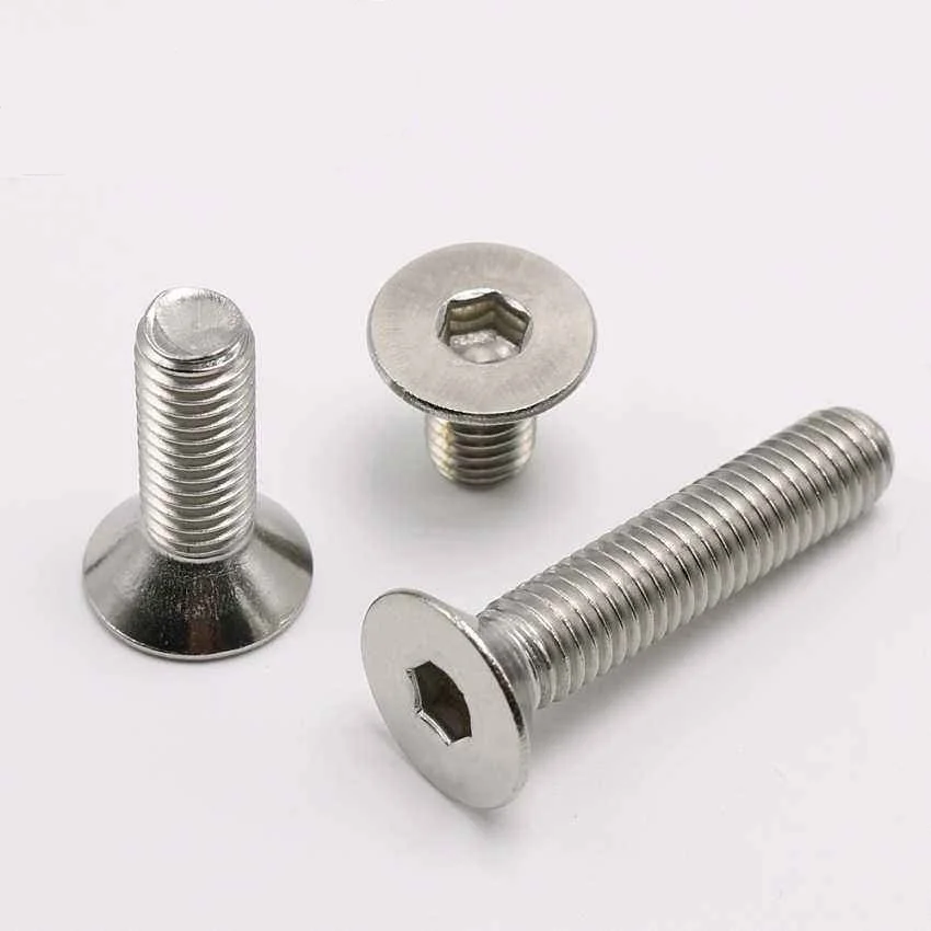 Винт С Шестигранным Отверстием M3 стандартный винт с плоской головкой и винтом из