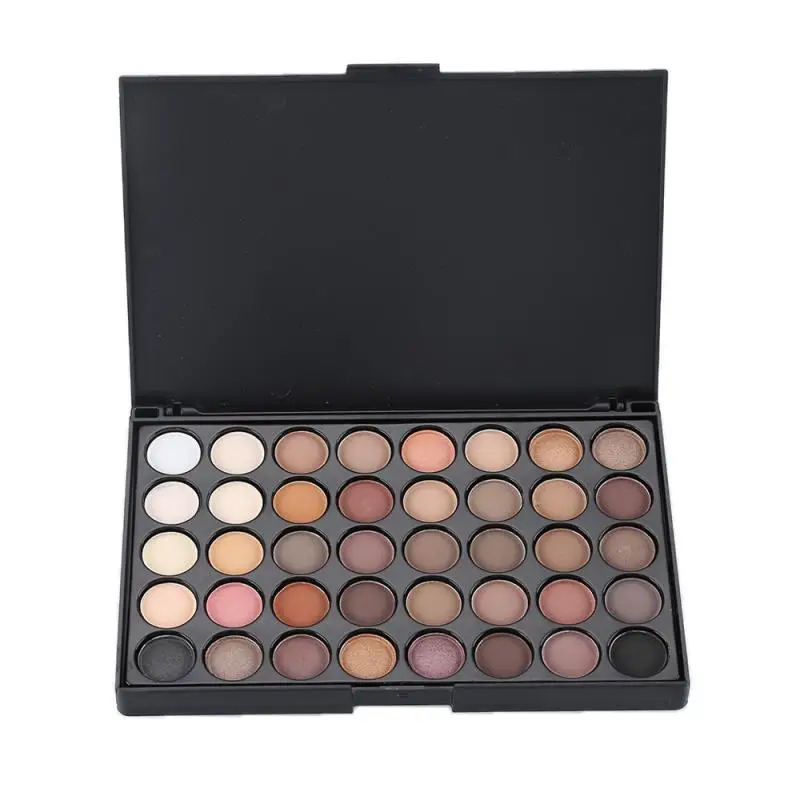 40 Color Sexy Eyeshadow Palette Cosmetic Long Lasting Sweat Proof Waterproof Matte Pearlescent Shimmer Big Eye Makeup TSLM1 |