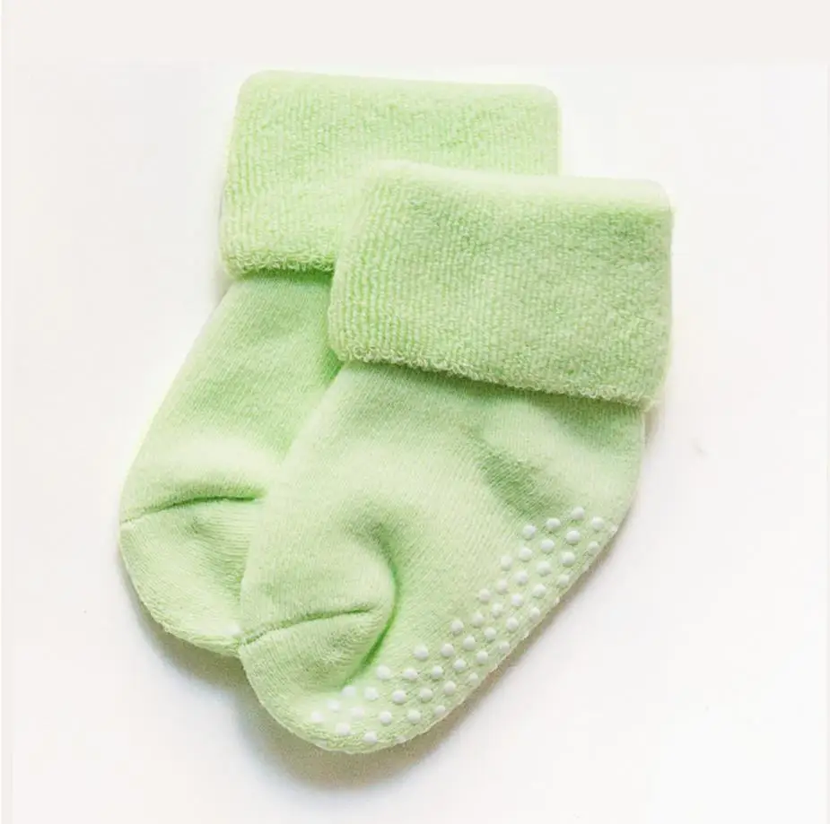 

0-3Y Cotton Newborn Baby Socks Spring Summer Baby Boy Girl Socks Sokken Infant Toddler Kids Anti Slip Floor Socks Neonato
