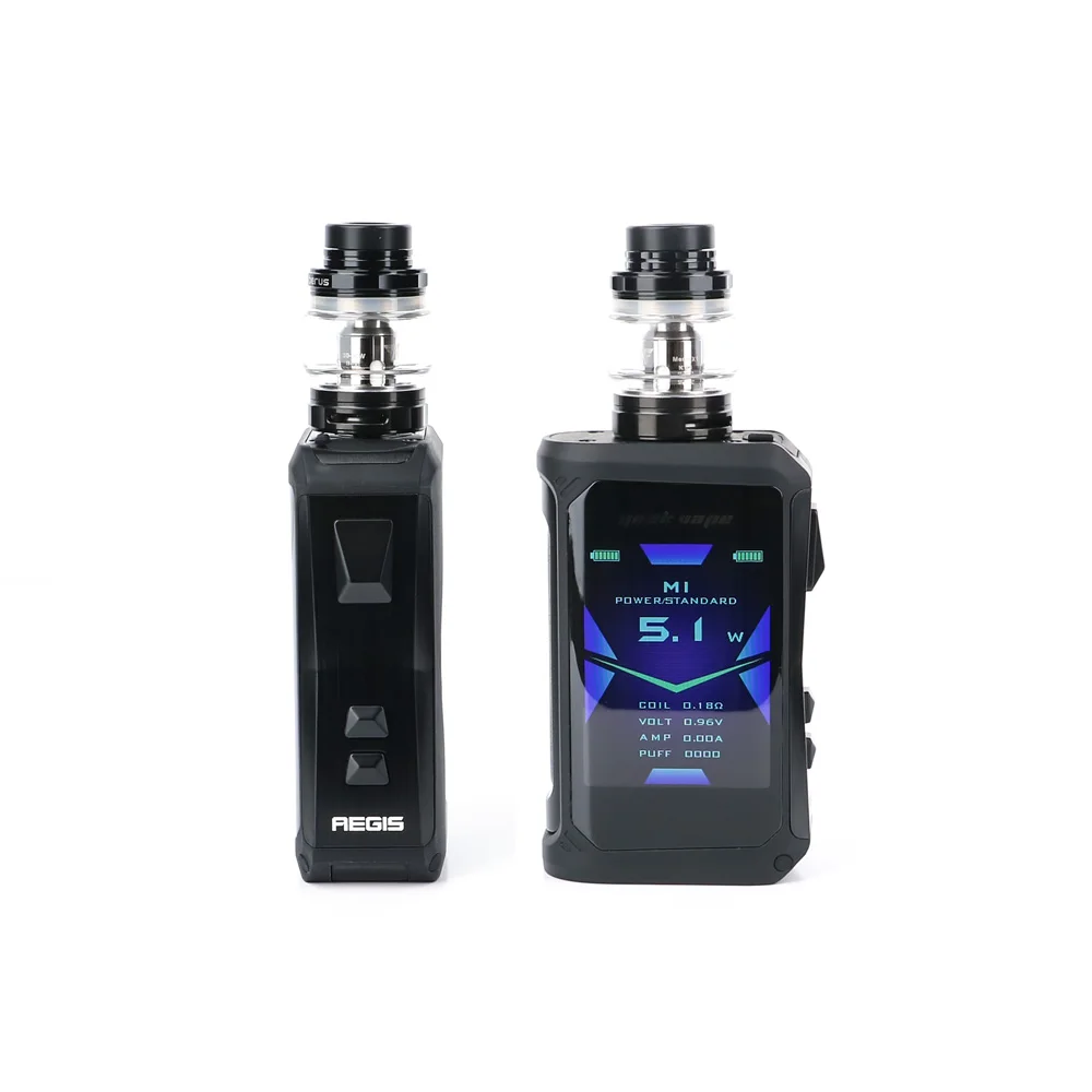 Электронная сигарета Vape Geekvape Aegis X комплект 200 Вт бокс-мод 5 мл Cerberus tank