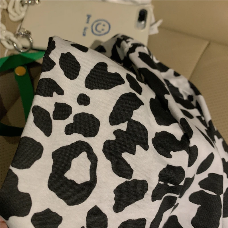 

2021 Summer Women T Shirt Cotton Milk Printed Short Sleeve T-shirt