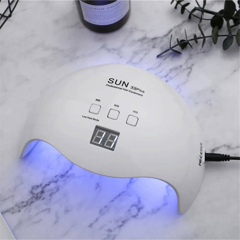 SUN X9Plus Светодиодный УФ светильник для сушки ногтей Гель лак отверждения 21