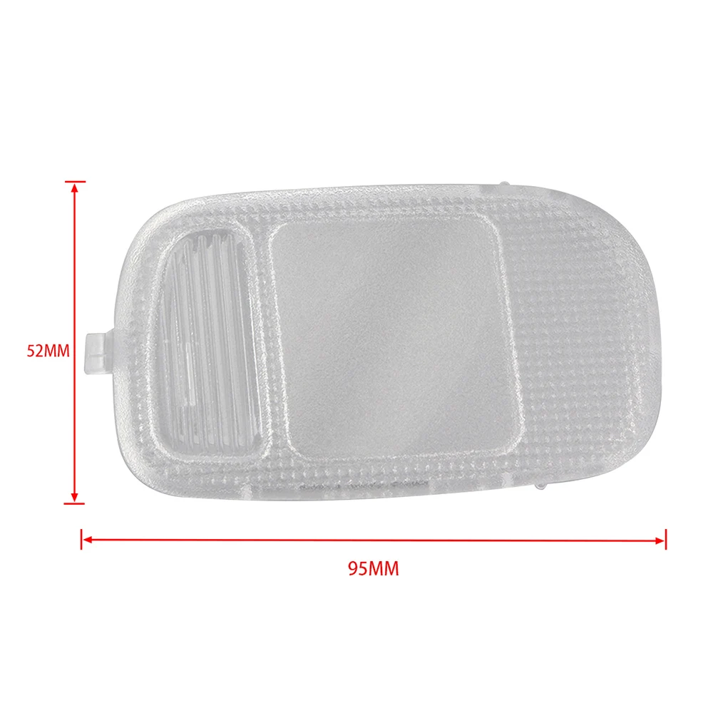 

2pcs Car Top Lamp Console Car Styling Light Lens Cover For Dodge Ram 3500 Pickup 2008 2009 2010